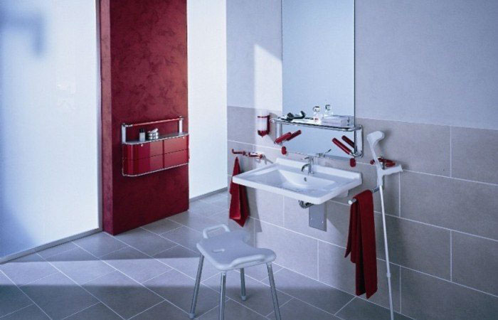 Bathroom accessories for people with disabilities fittings Poland
